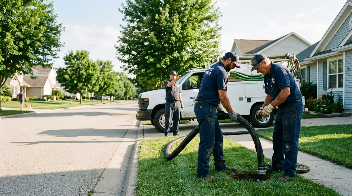 Septic Tank Pumping in Mecca, IN near me